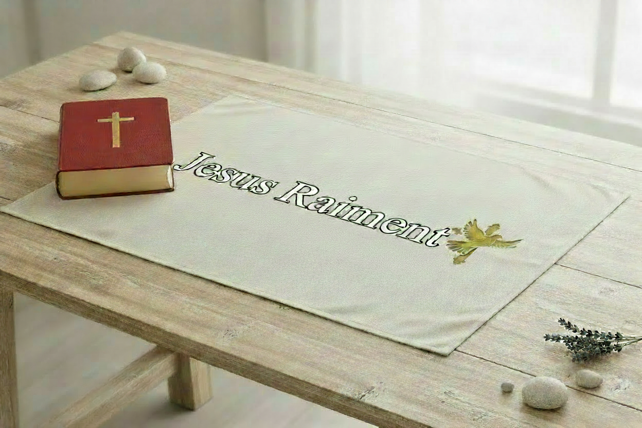 Jesus Raiment Banner